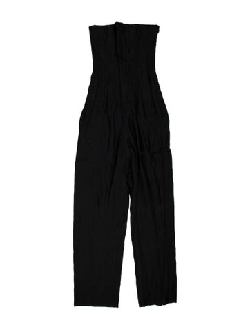Pre-owned Stella Mccartney Strapless Jumpsuit In Black