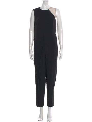 Pre-owned Stella Mccartney Scoop Neck Jumpsuit In Black