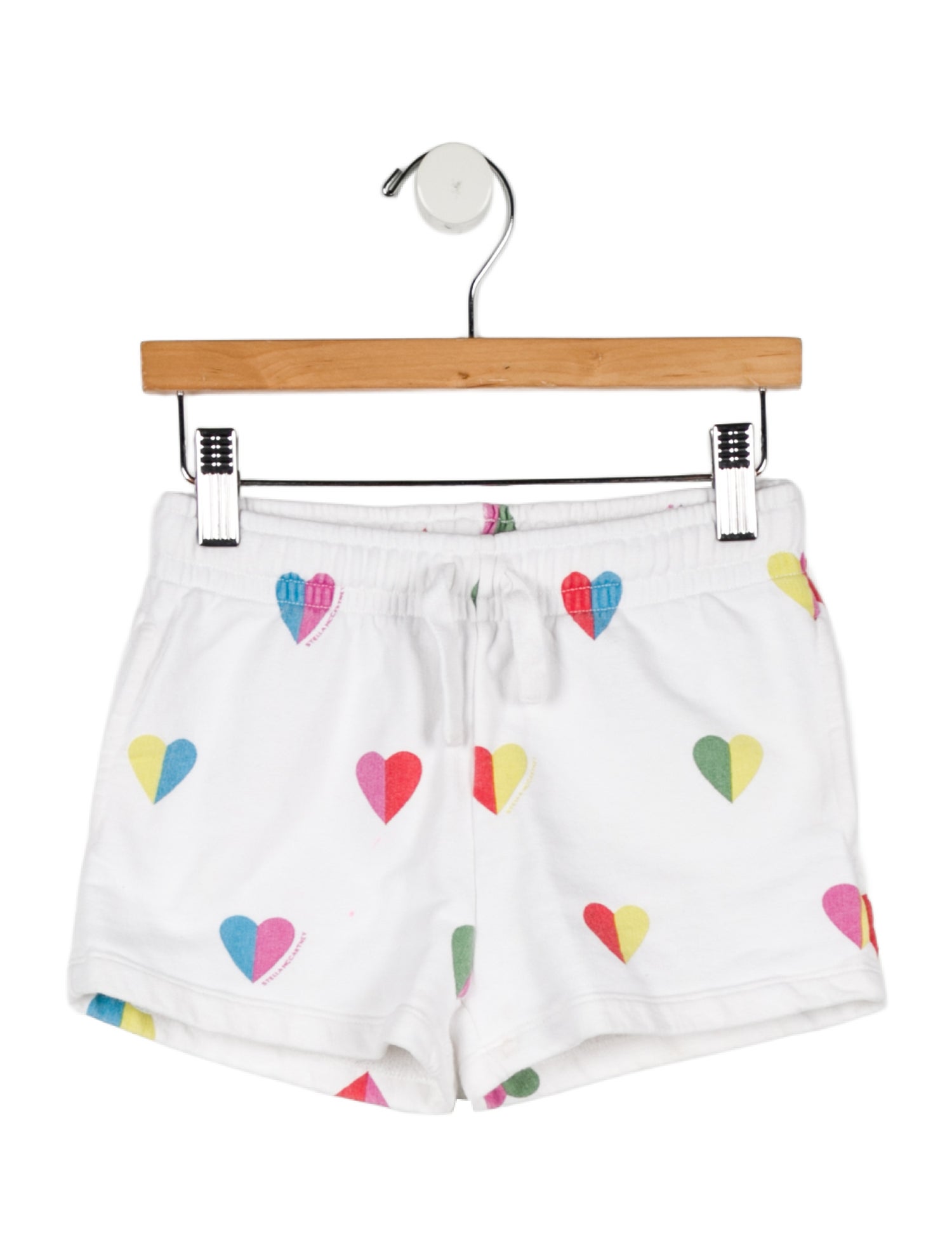 Stella McCartney Girls' Heart Print Shorts