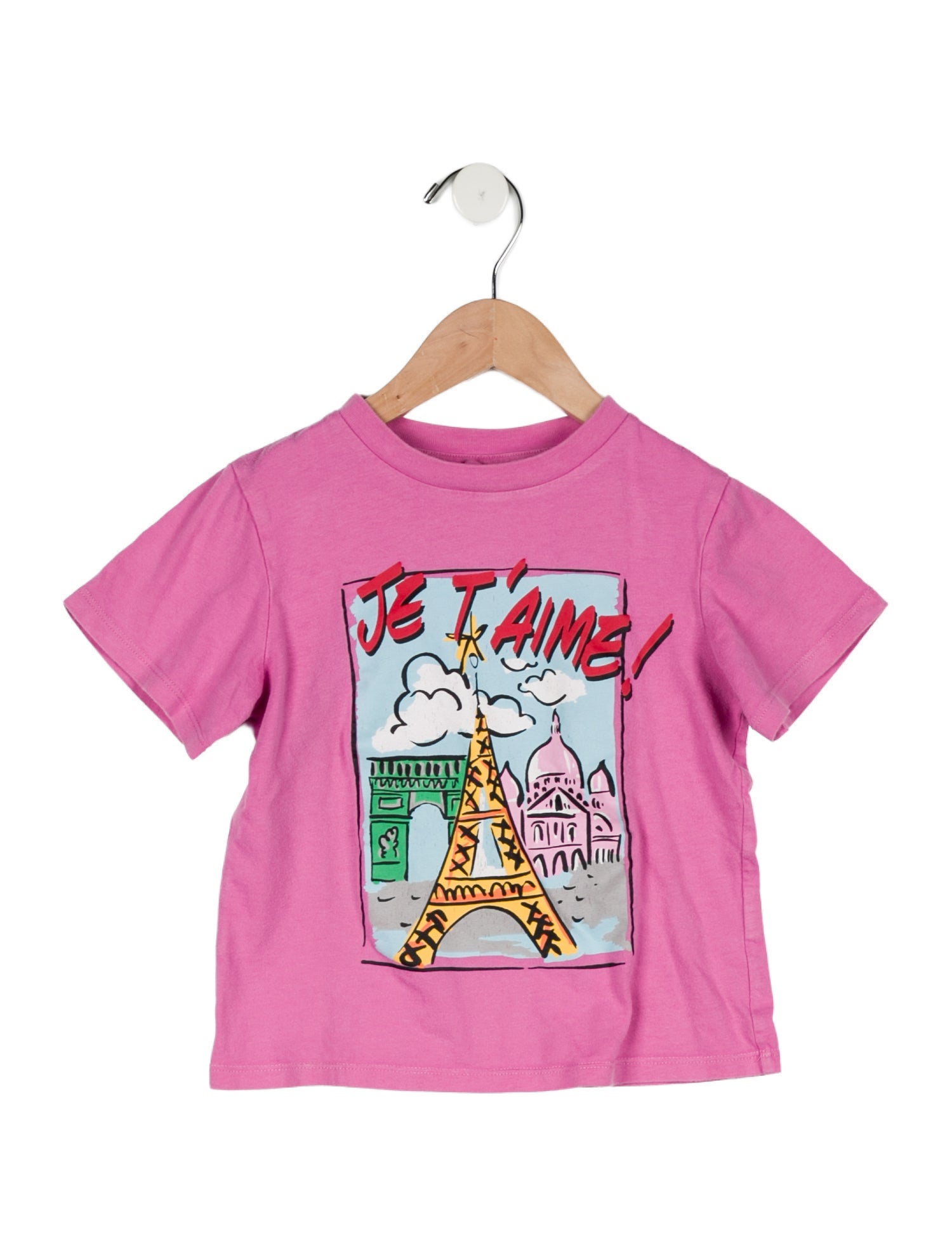 Stella McCartney Girls' Paris Graphic T-Shirt