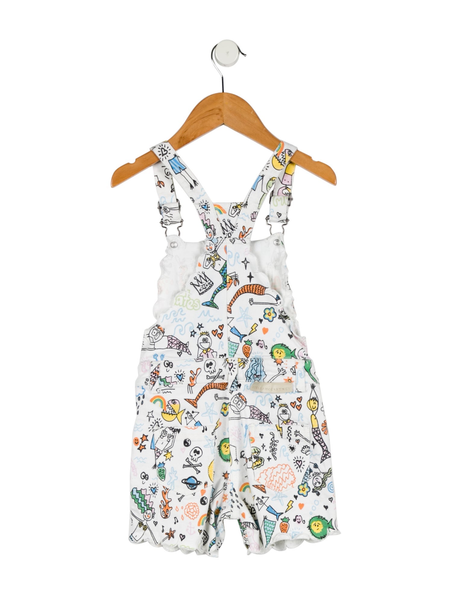 Stella McCartney Denim Drawings Overall