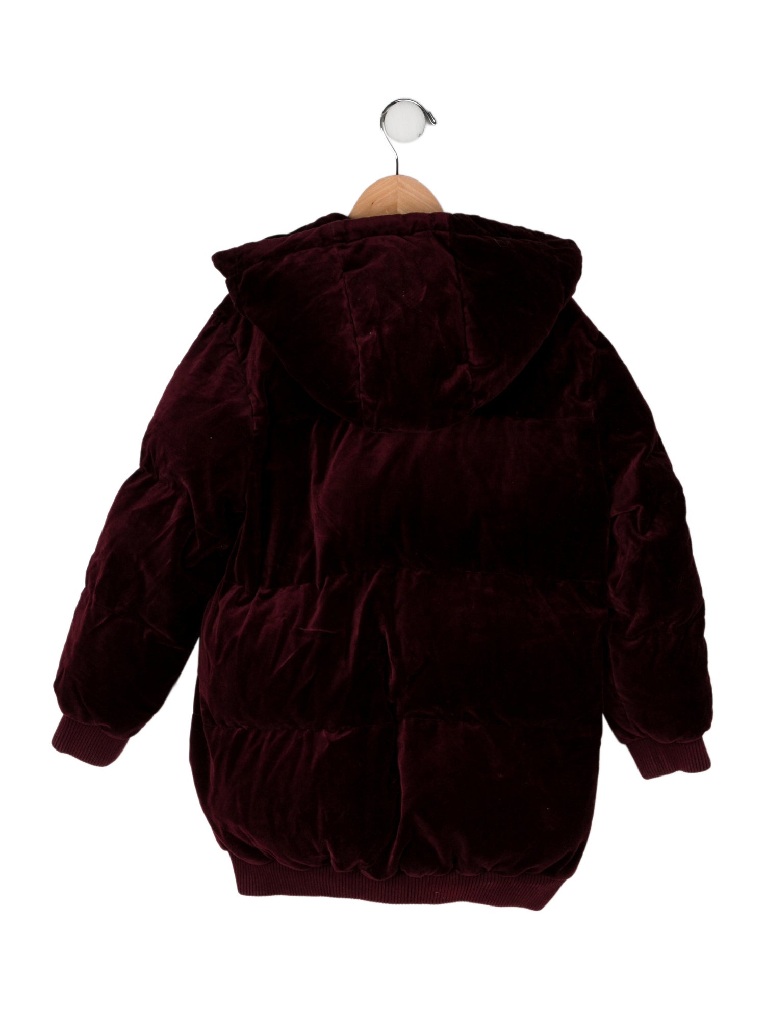 Stella McCartney Solid Velvet Coat