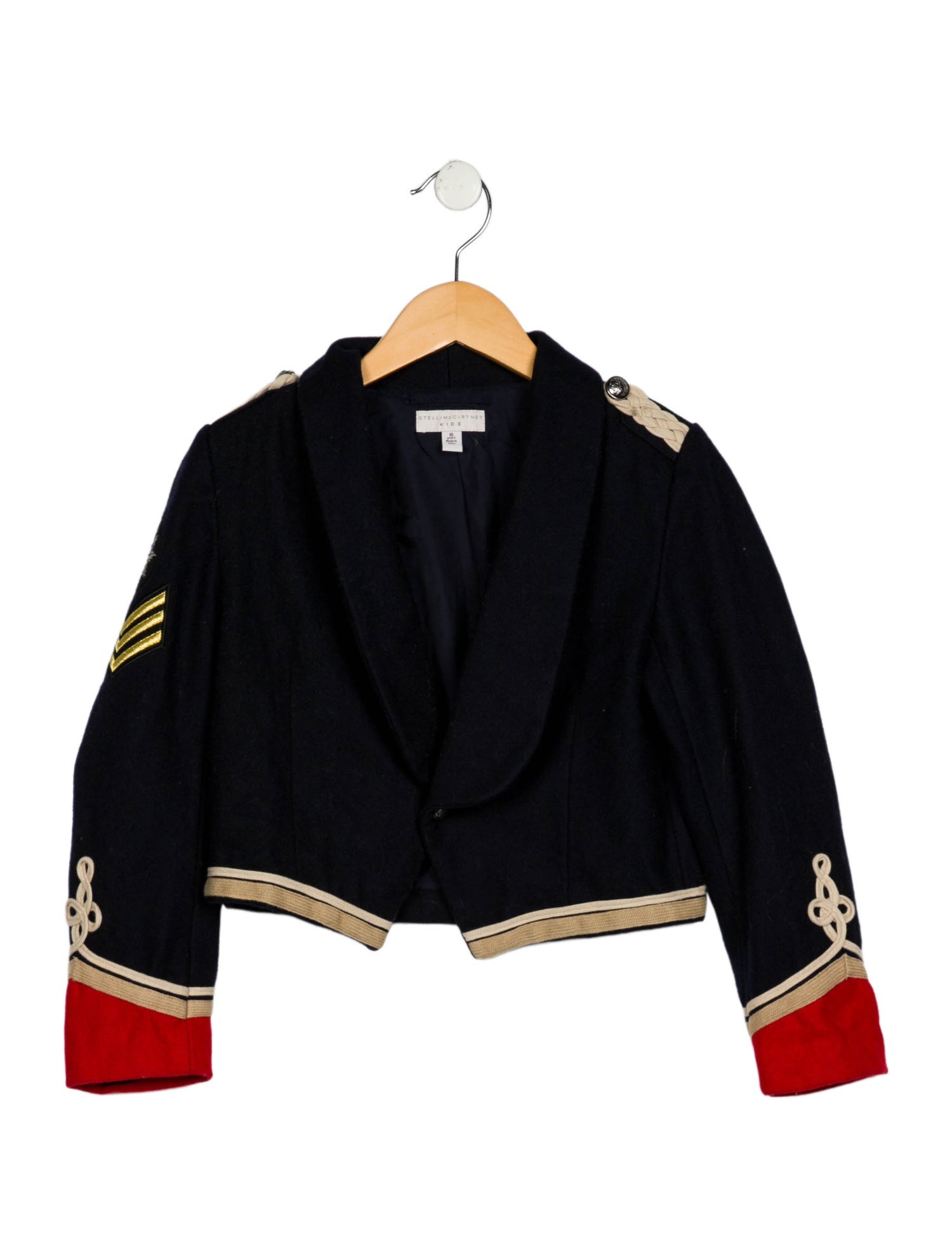 Stella McCartney Girls' Wool Long Sleeve Outerwear