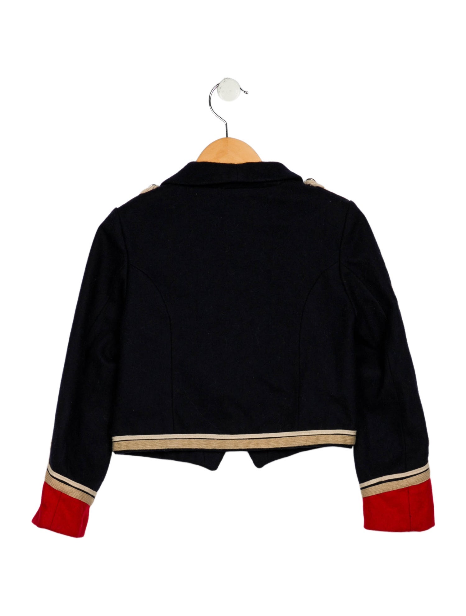 Stella McCartney Girls' Wool Long Sleeve Outerwear