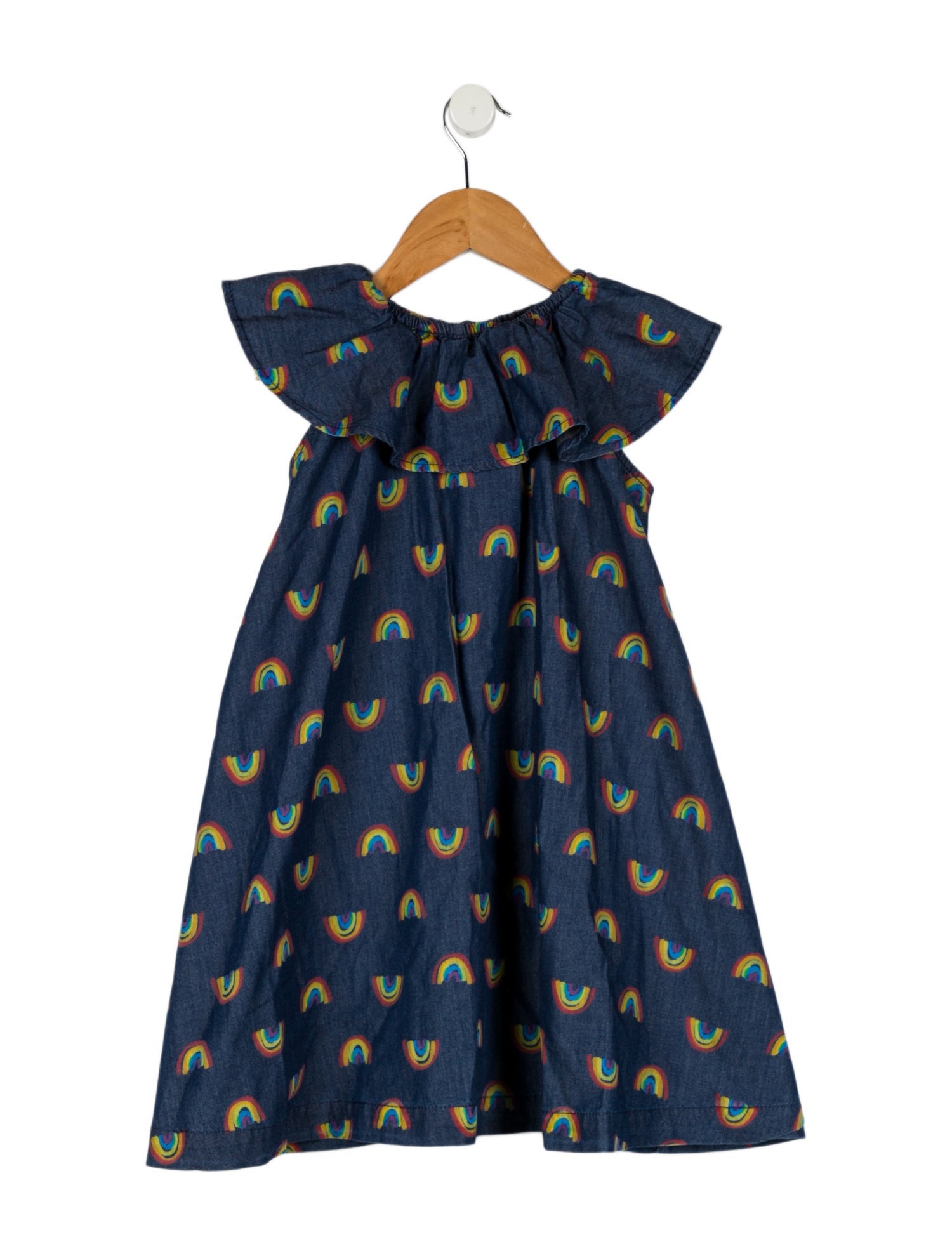 Stella McCartney Rainbow Denim Dress