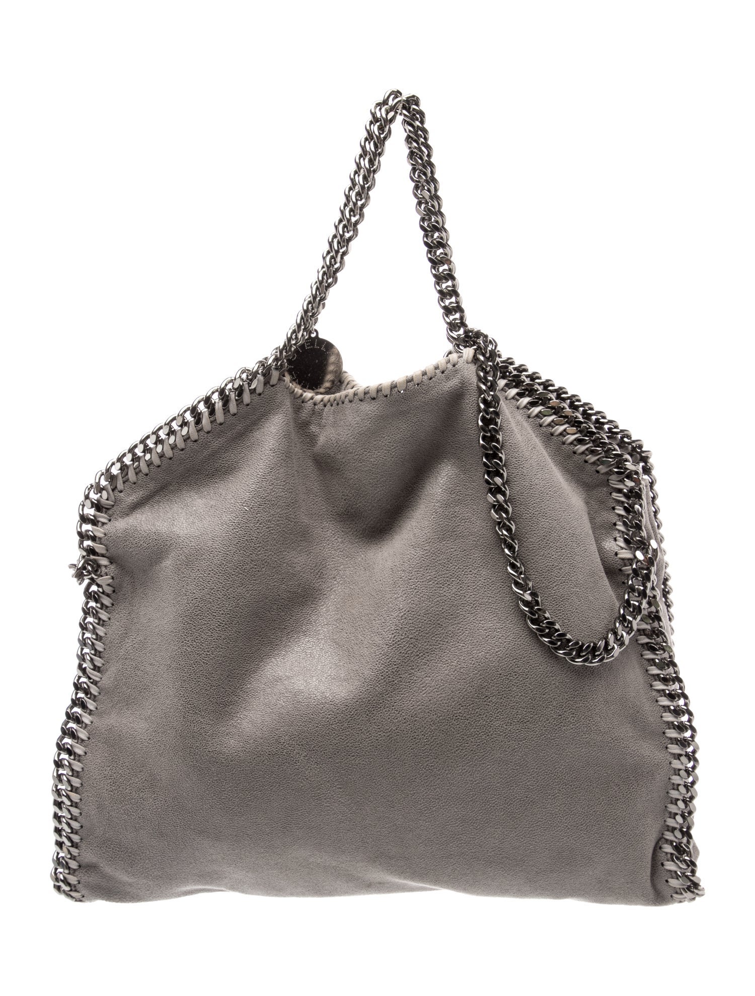 Stella McCartney Vegetarian Suede Top Handle Bag