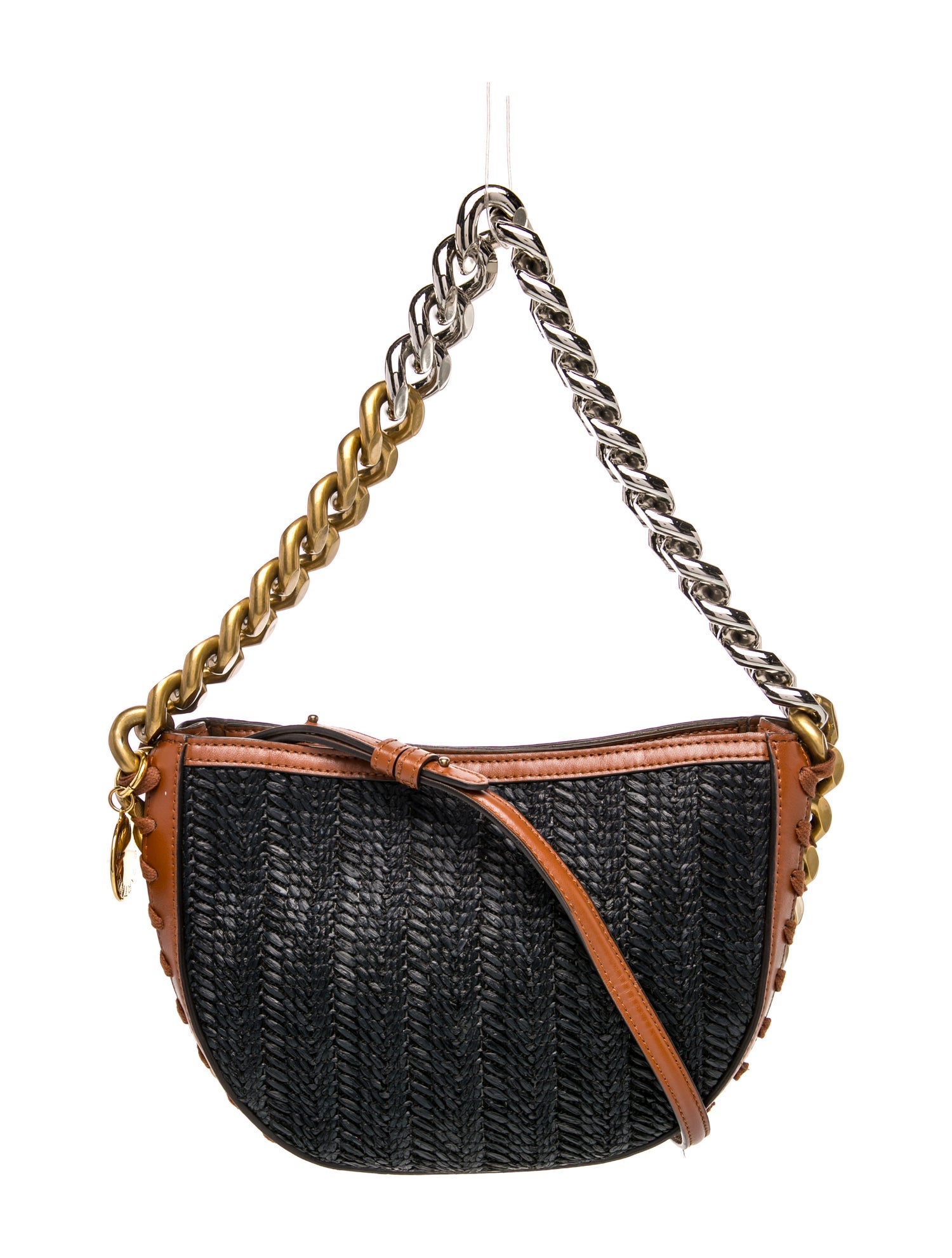 Stella McCartney Leather Top Handle Bag