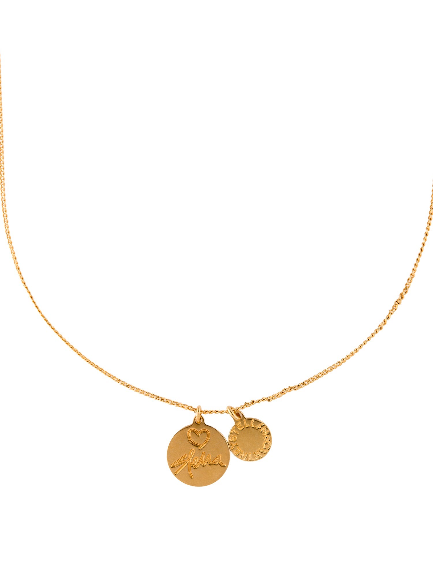 Stella McCartney Pendant Long Chain Necklace