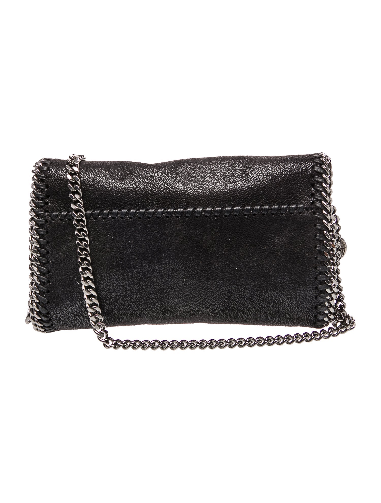 Stella McCartney Vegetarian Leather Shoulder Bag - Black Shoulder