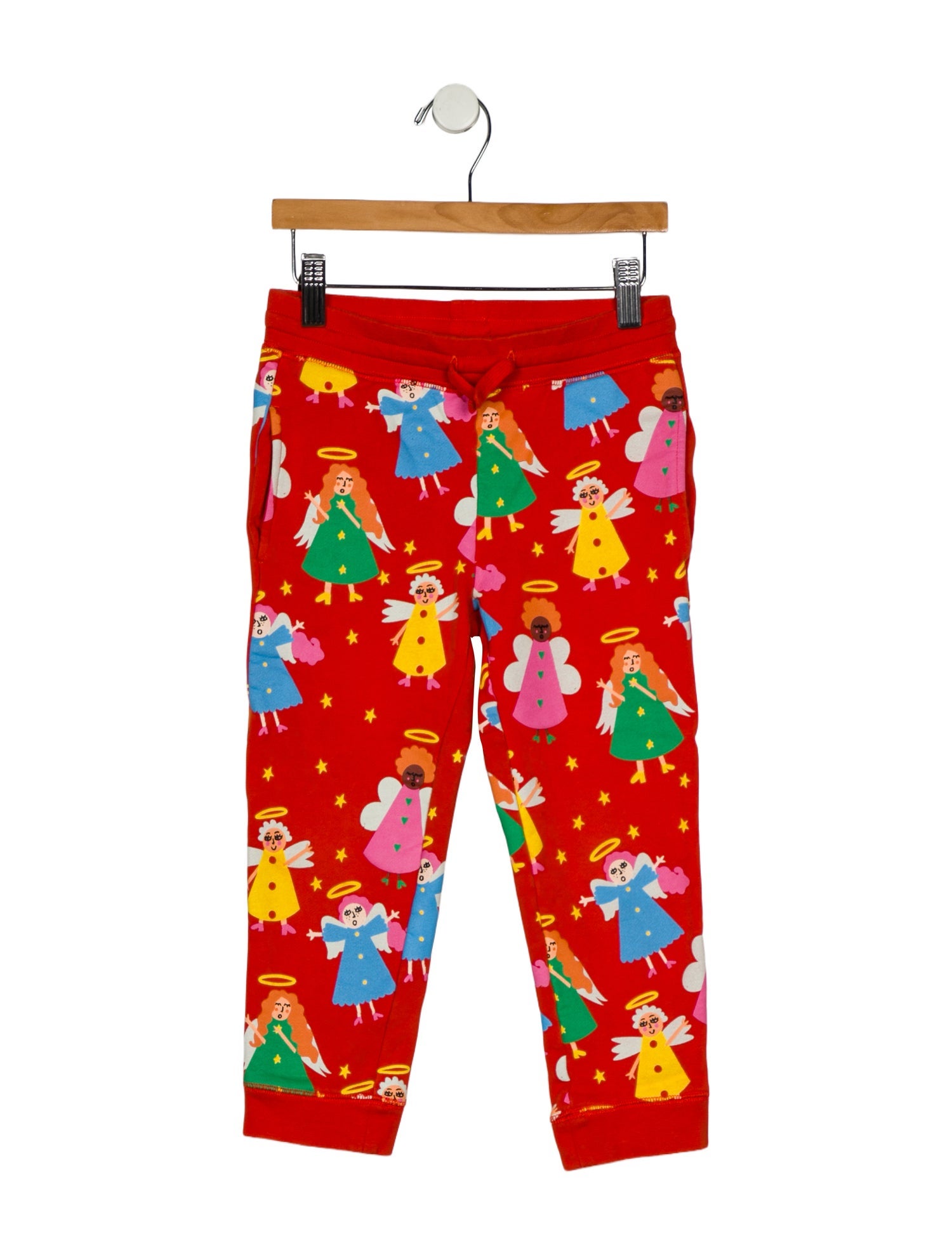 Stella McCartney Toddler Girls Pattern Printed Drawstring Sweatpants
