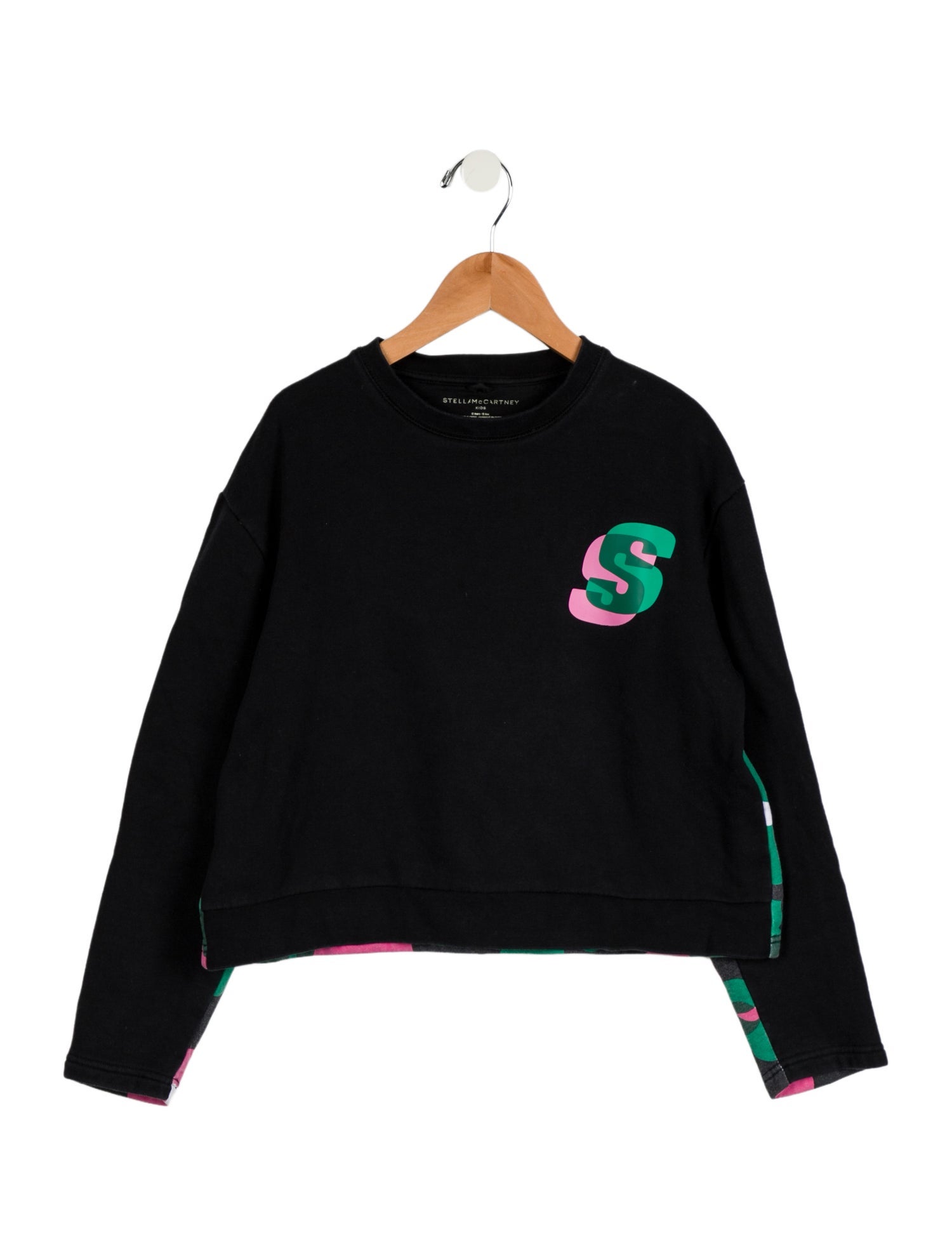 Stella McCartney Girls' Floral Print Sweatshirt