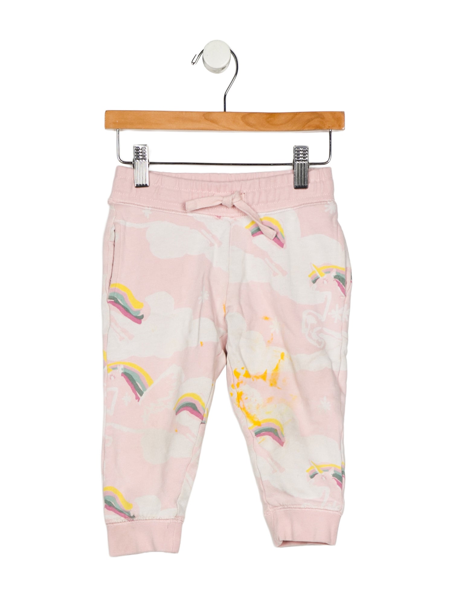 Stella McCartney Toddler Girls Pattern Printed Drawstring Sweatpants
