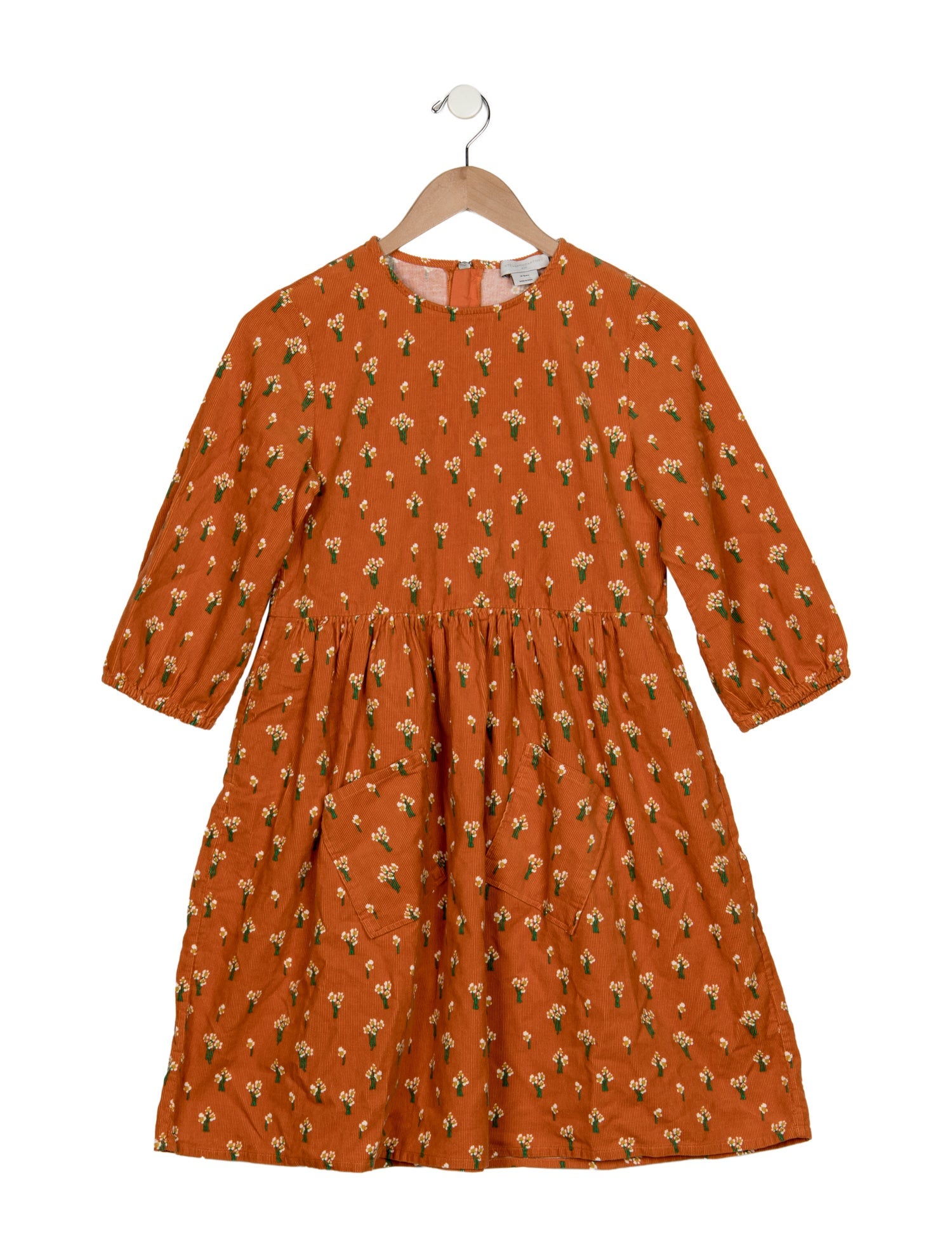 Stella McCartney Girls Pattern Printed Zip Closure Dress