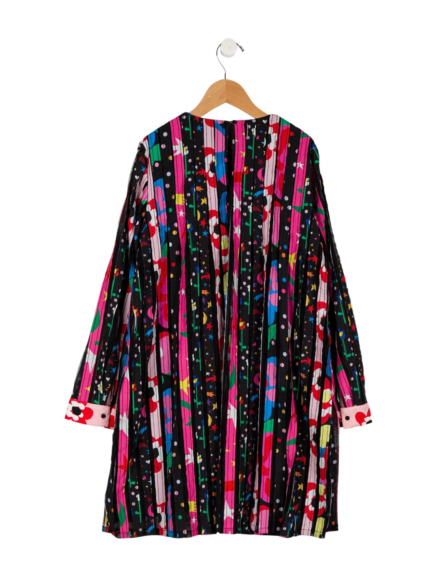 Stella McCartney Girls' Printed Mesh Dress