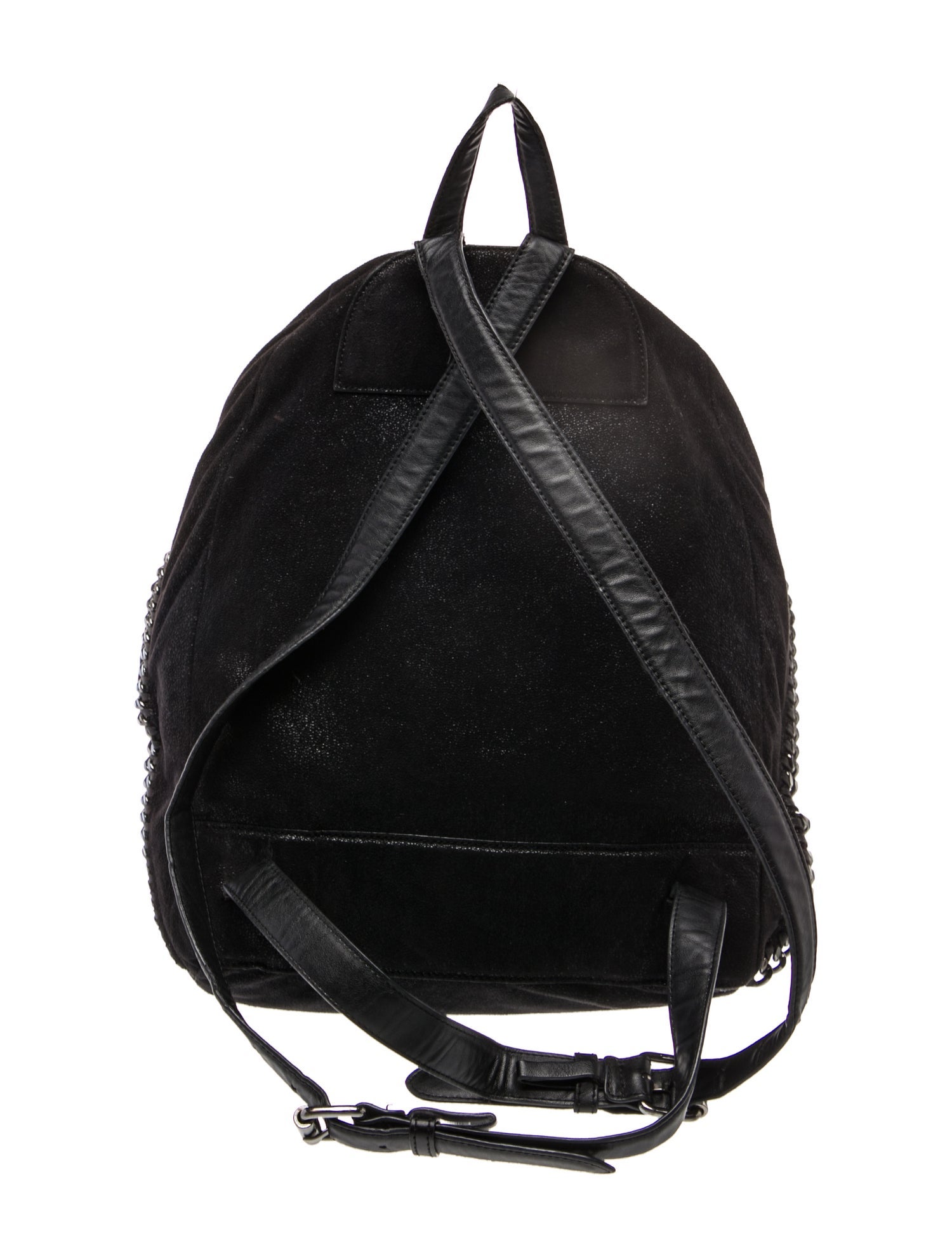 black leather suede backpack Panel - - One size - Lyon Our designers hand selected the suede on this backpack for its buttery feel and enduring qualities that ensure itll only get softer and better with every wear Black Suede Backpack