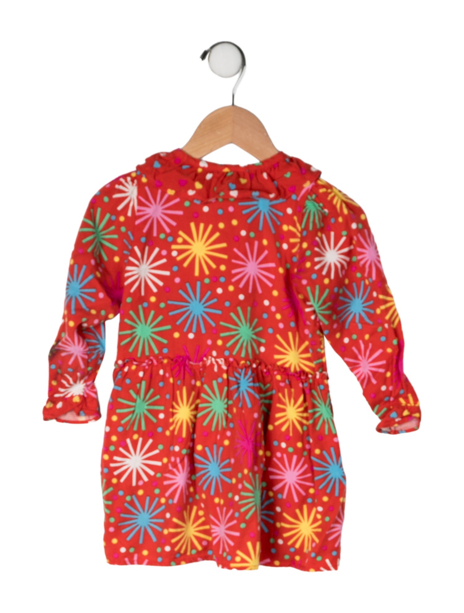 Stella McCartney Printed Long Sleeve Dress