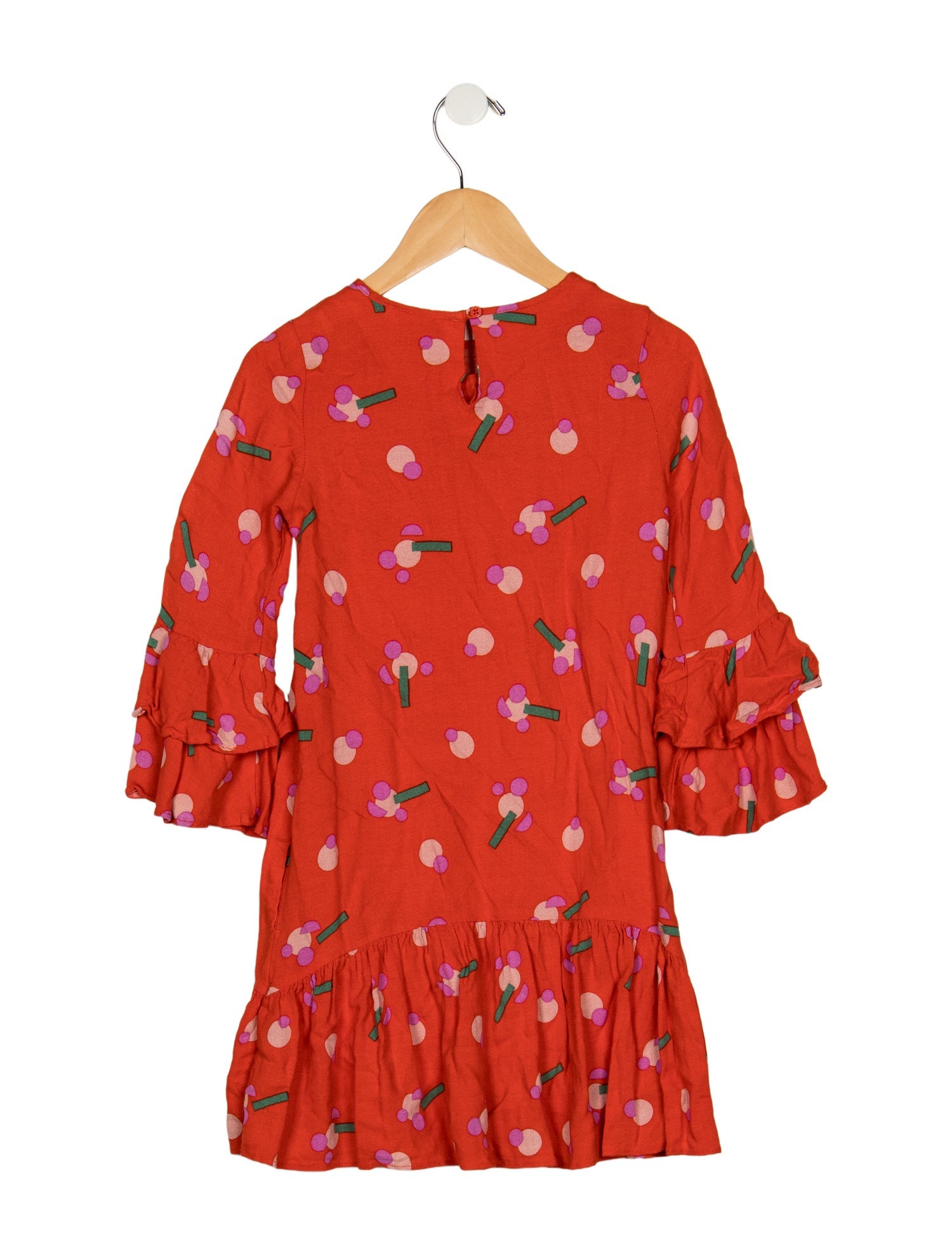 Stella McCartney Toddler Girls' Ruffled Printed Dress