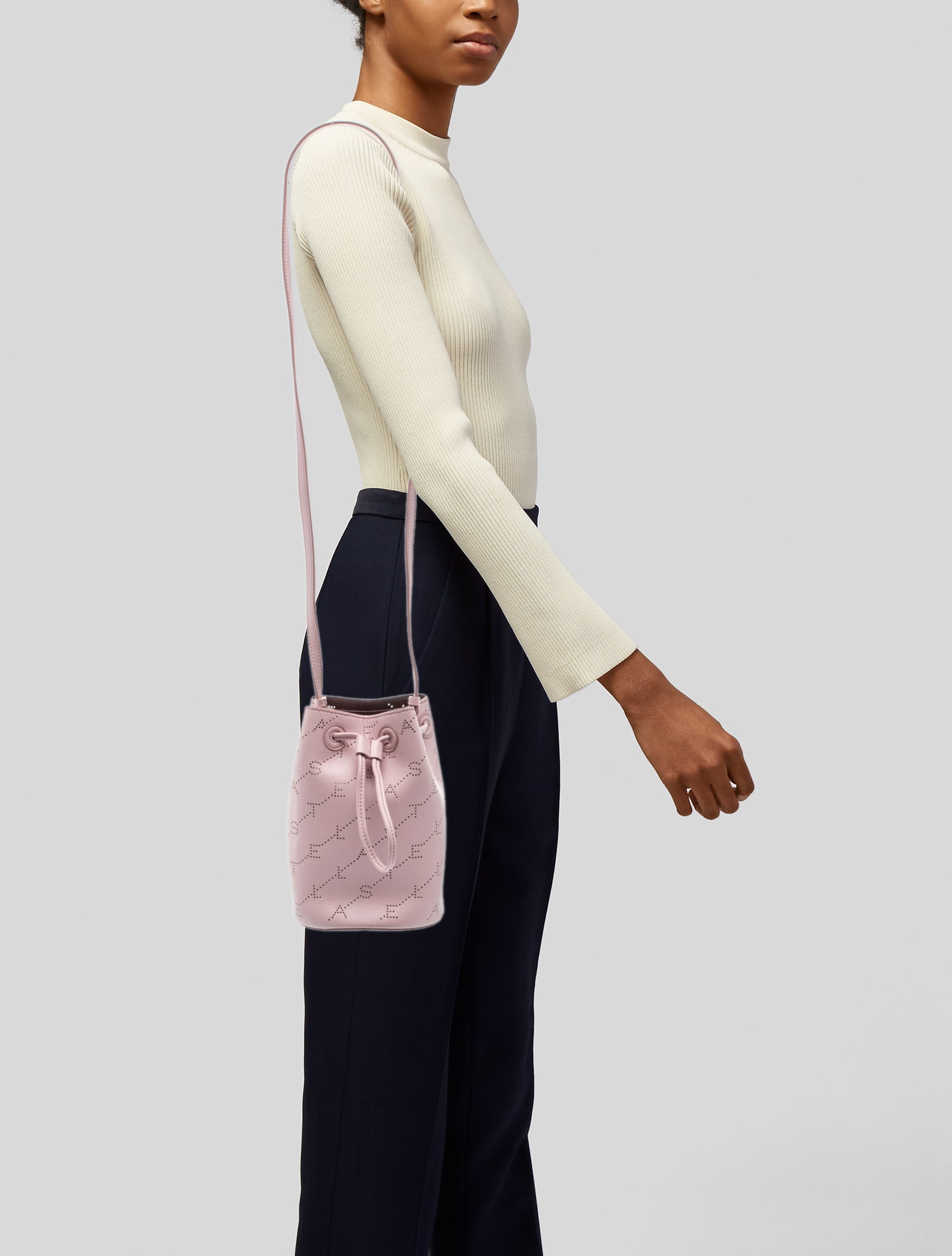 Loewe Lazo Bucket Bag - White Bucket Bags, Handbags - LOW52358
