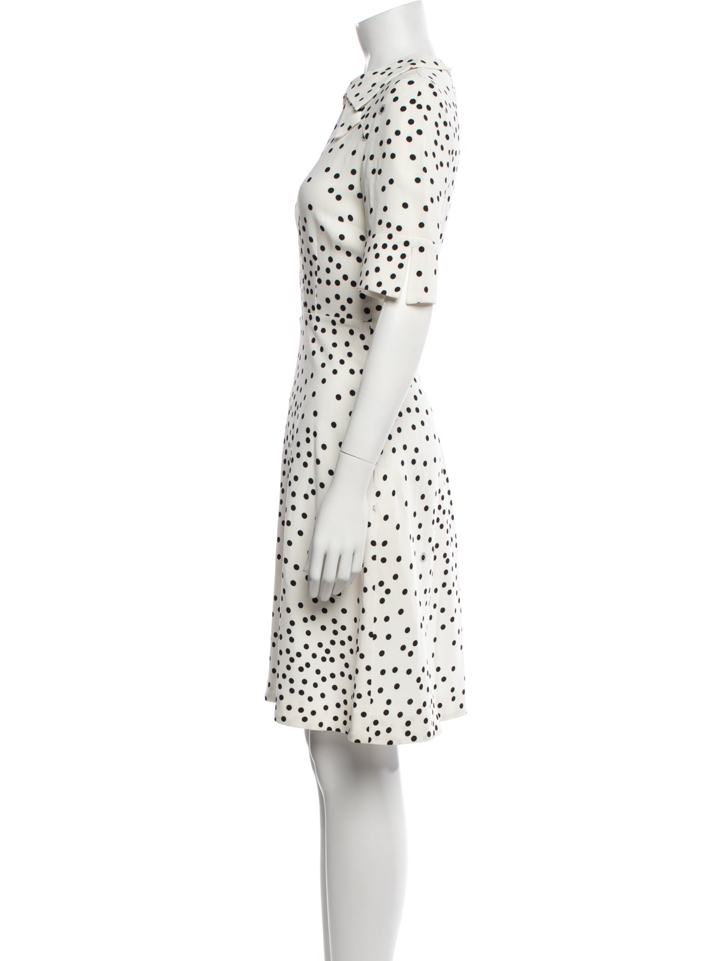 Stella McCartney Polka Dot Print Knee-Length Dress