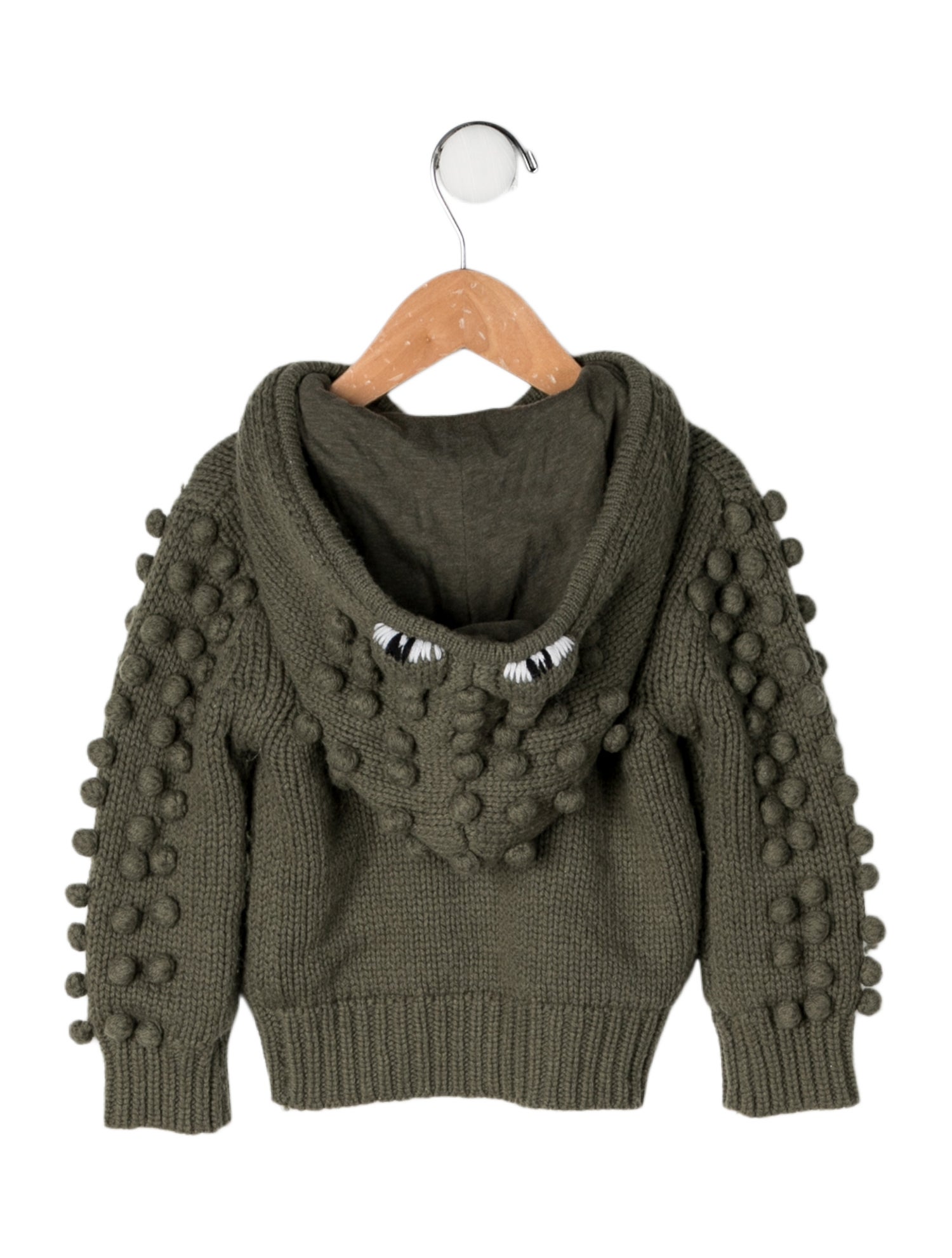 Burberry Girls' Knit Poncho - Neutrals Sizes 2-6, Girls