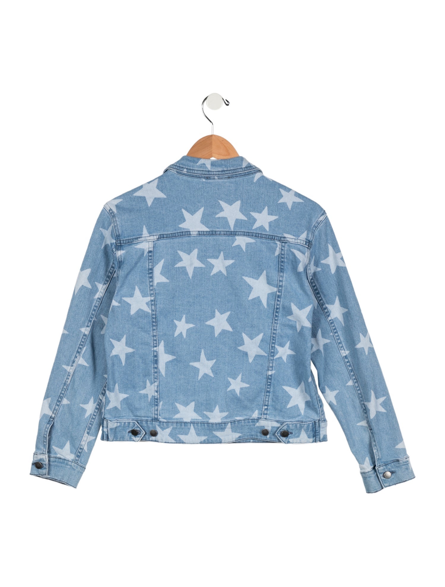Stella McCartney Girls' Star Print Denim Jacket