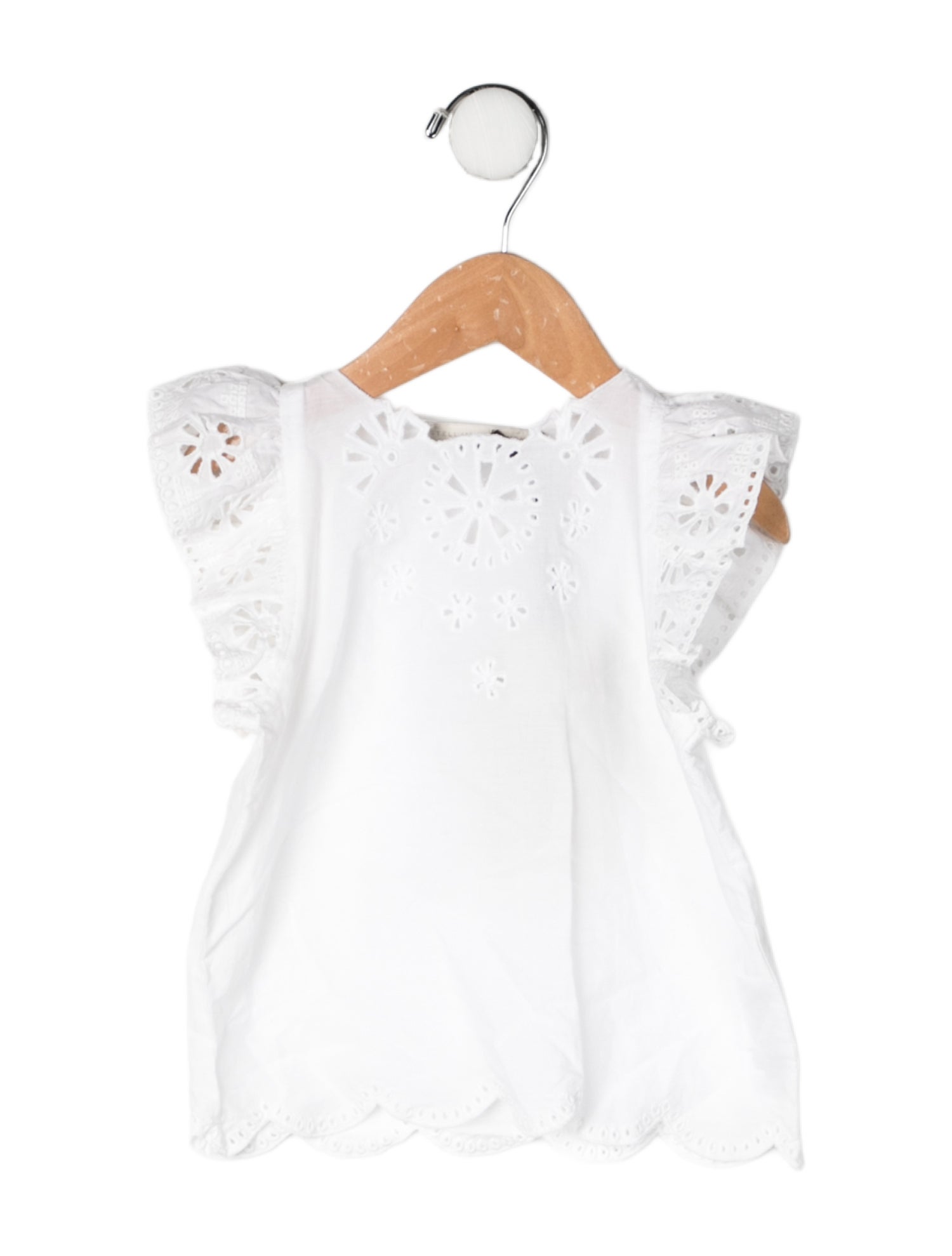 Stella McCartney Toddler Girls' Eyelet Trim Sleeveless Top w/Tags