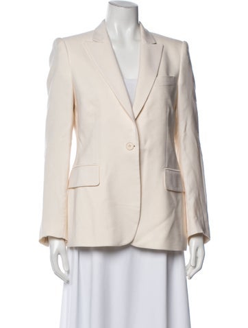 Pre-owned Stella Mccartney Wool Blazer In Neutral