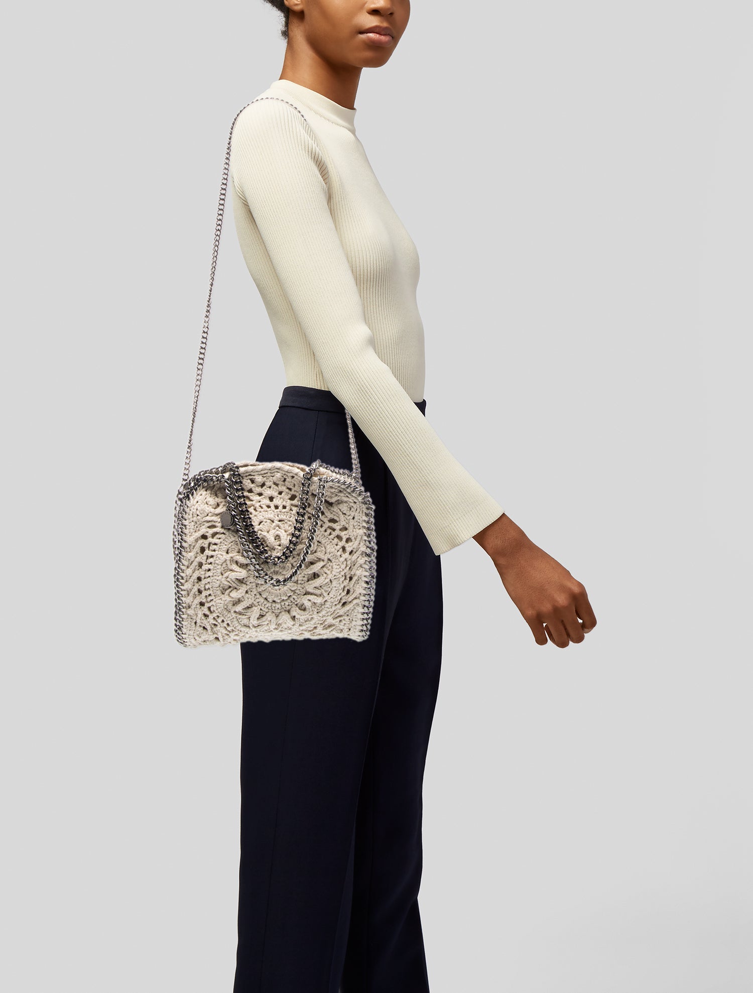 ★Stella McCartney★ バケット バッグ Stella McCartney Vegetarian Leather Bucket Bag - Brown Totes
