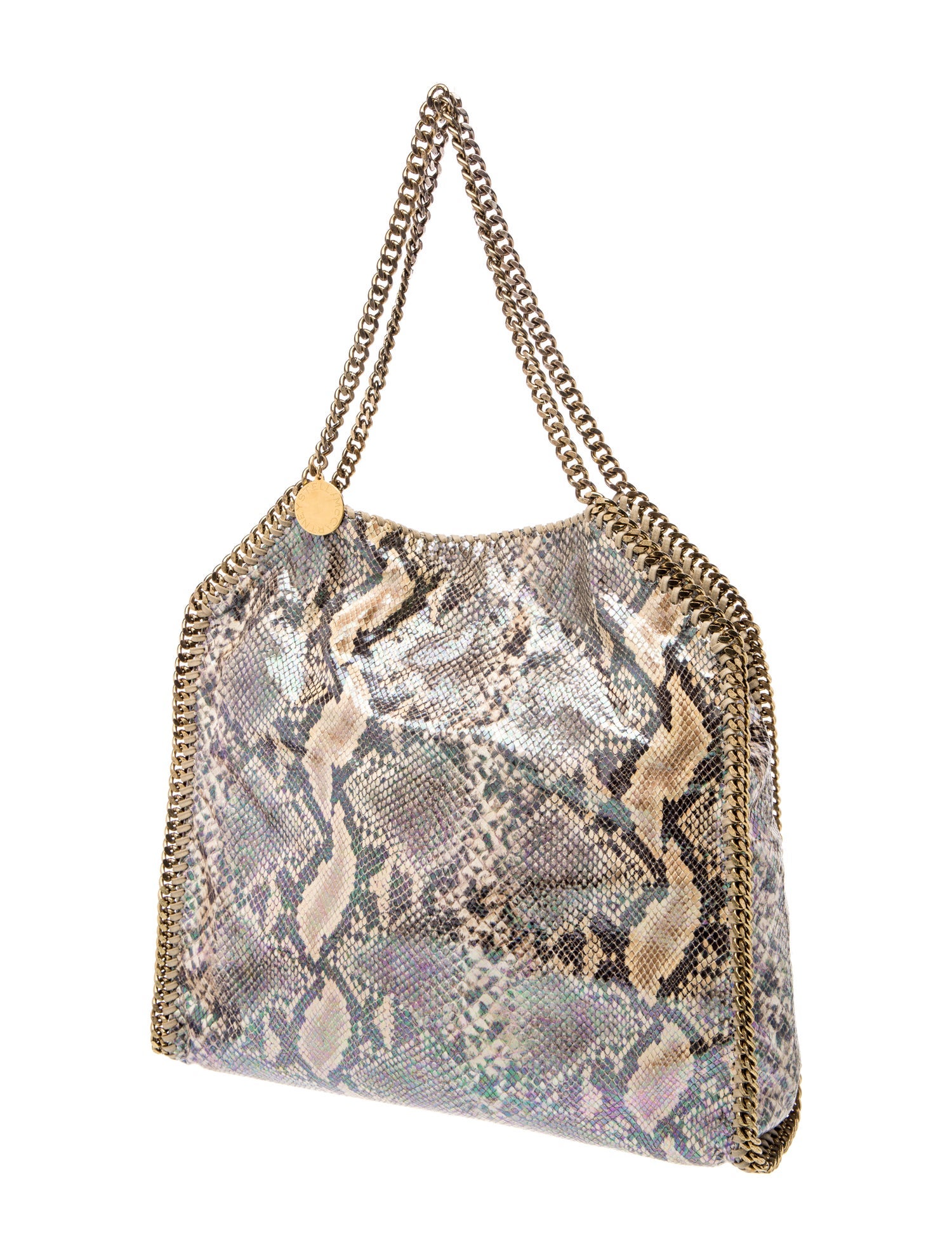 Stella McCartney Vegan Leather Tote - Gold Totes, Handbags