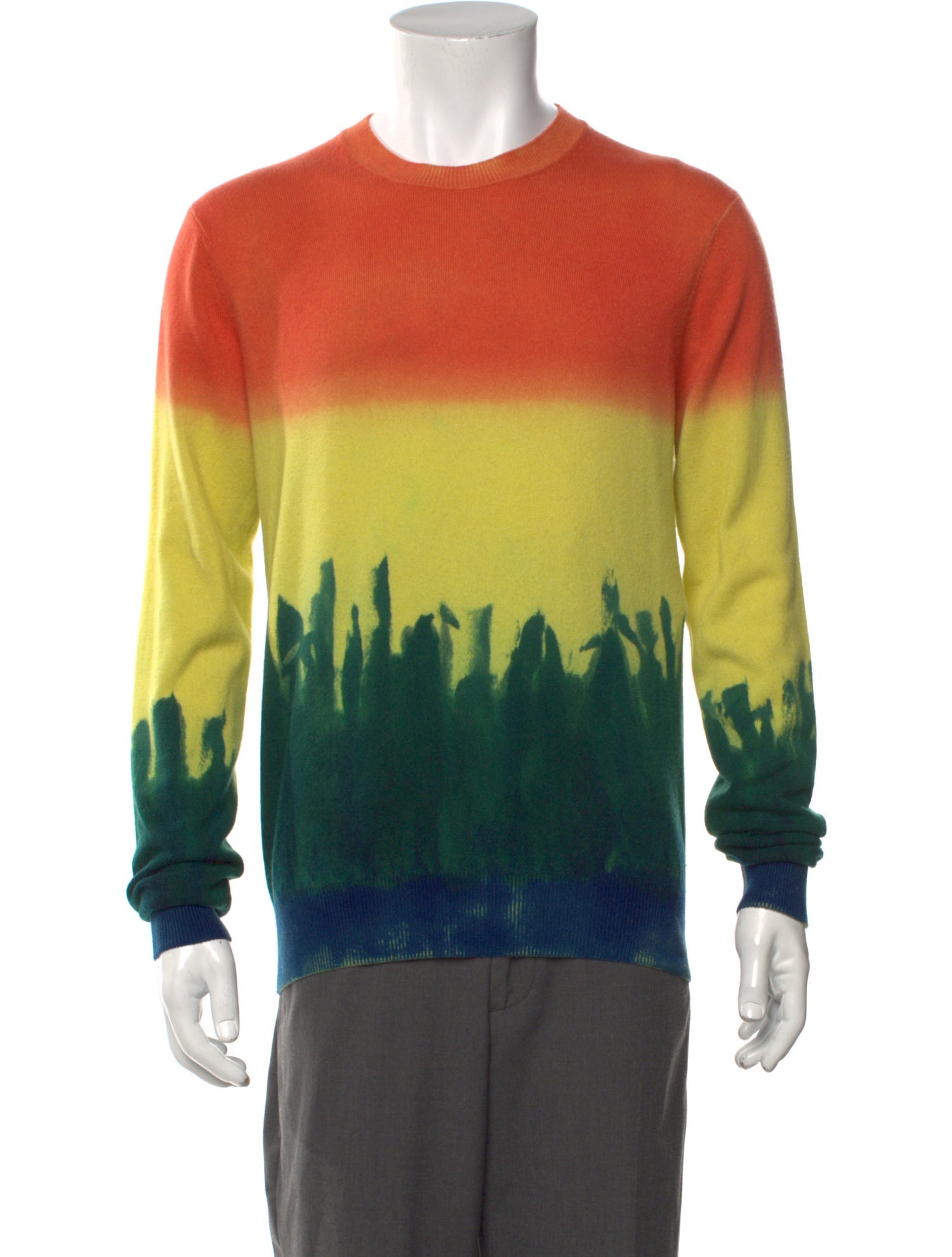 Stella McCartney Cashmere Tie-Dye Print Pullover