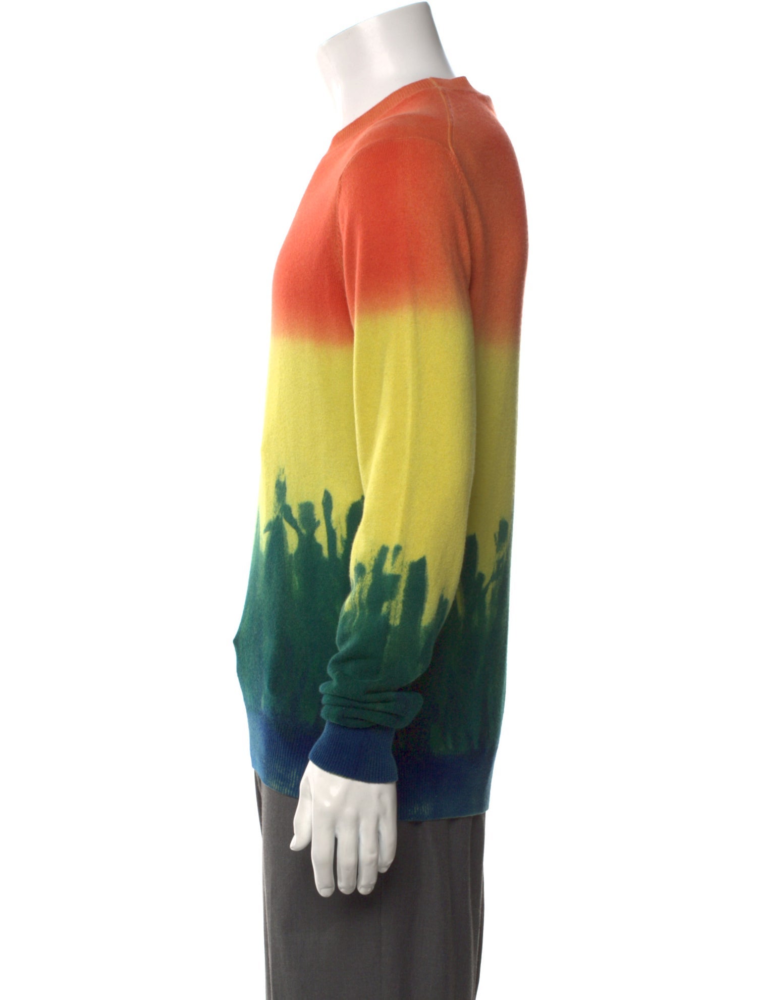 Stella McCartney Cashmere Tie-Dye Print Pullover