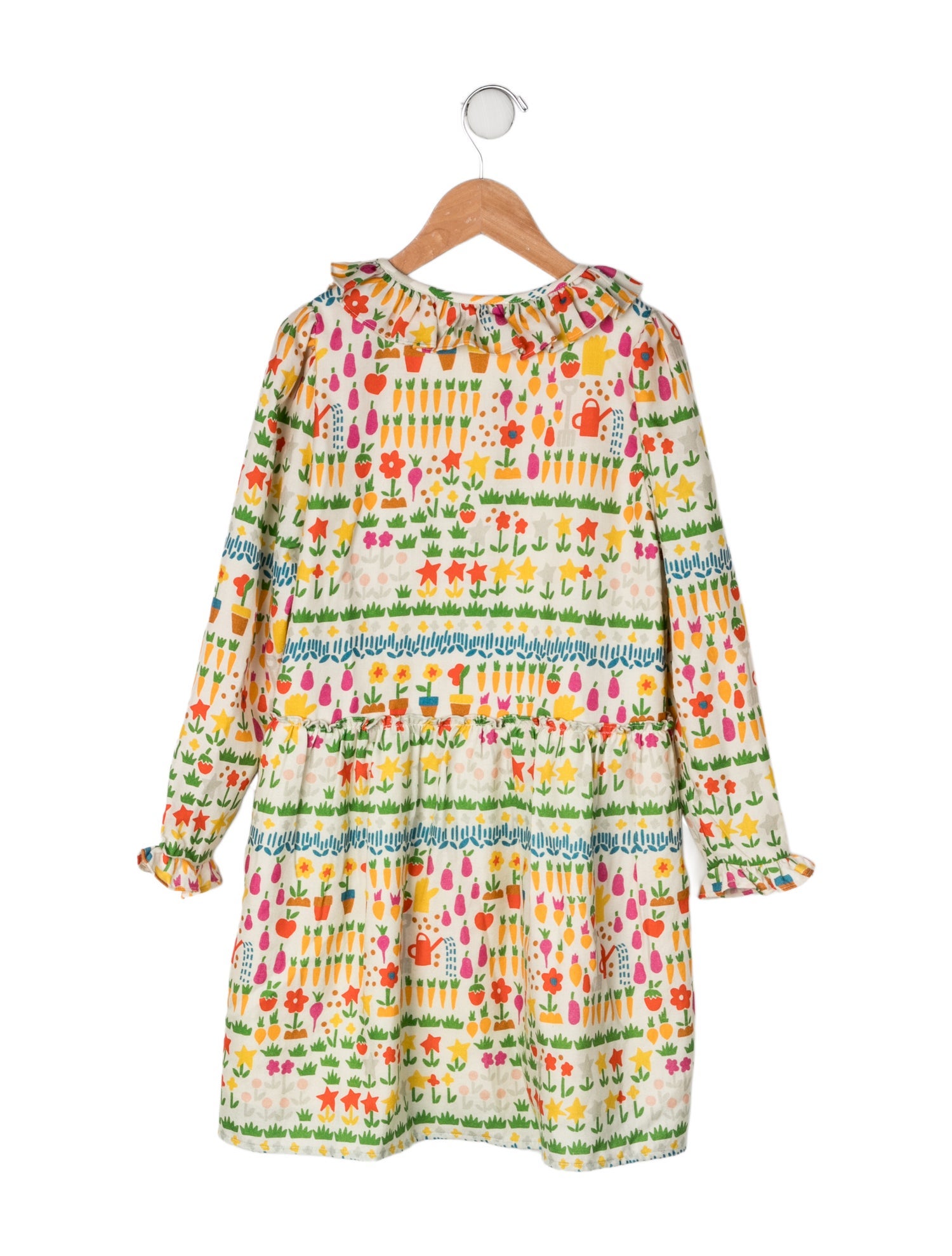 Stella McCartney Wool All Over Print Dress