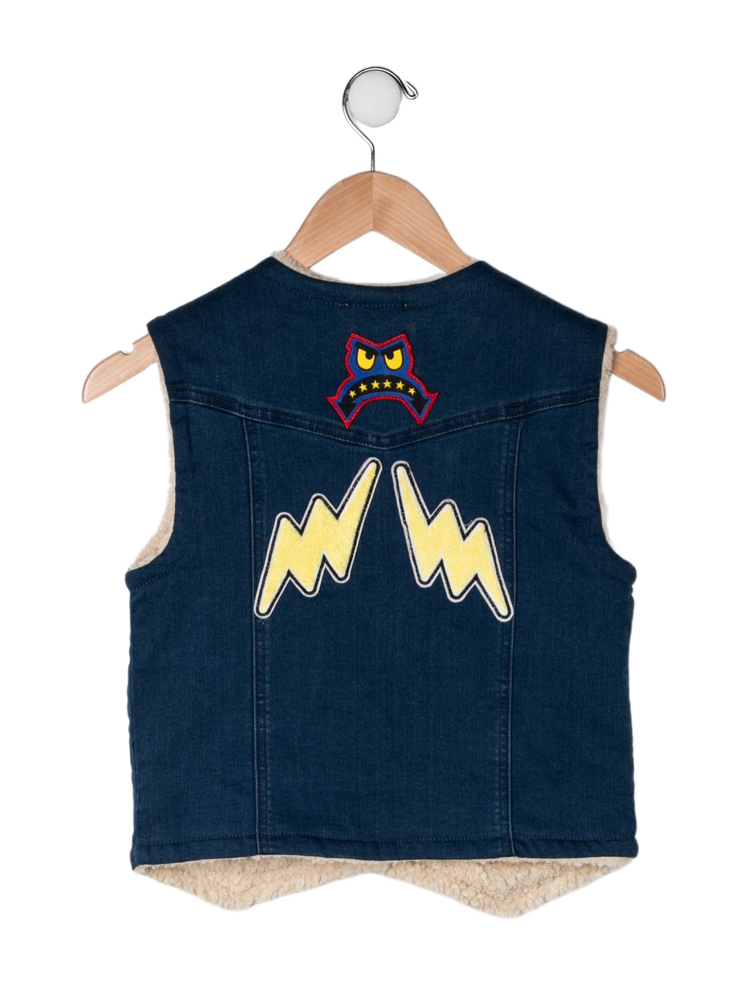 Stella McCartney Denim Patch Pocket Vest w/Tags