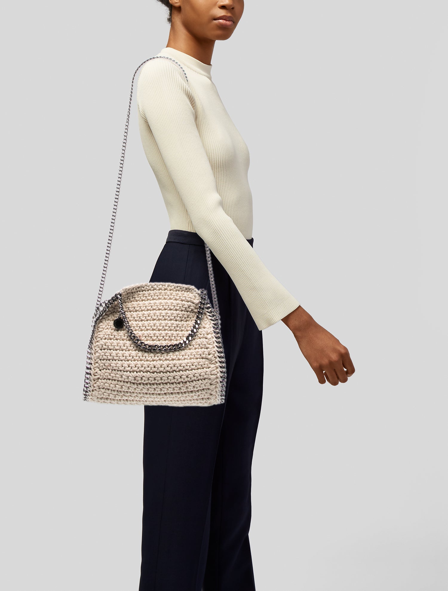 Stella McCartney Evening Bag - Brown Crossbody Bags, Handbags