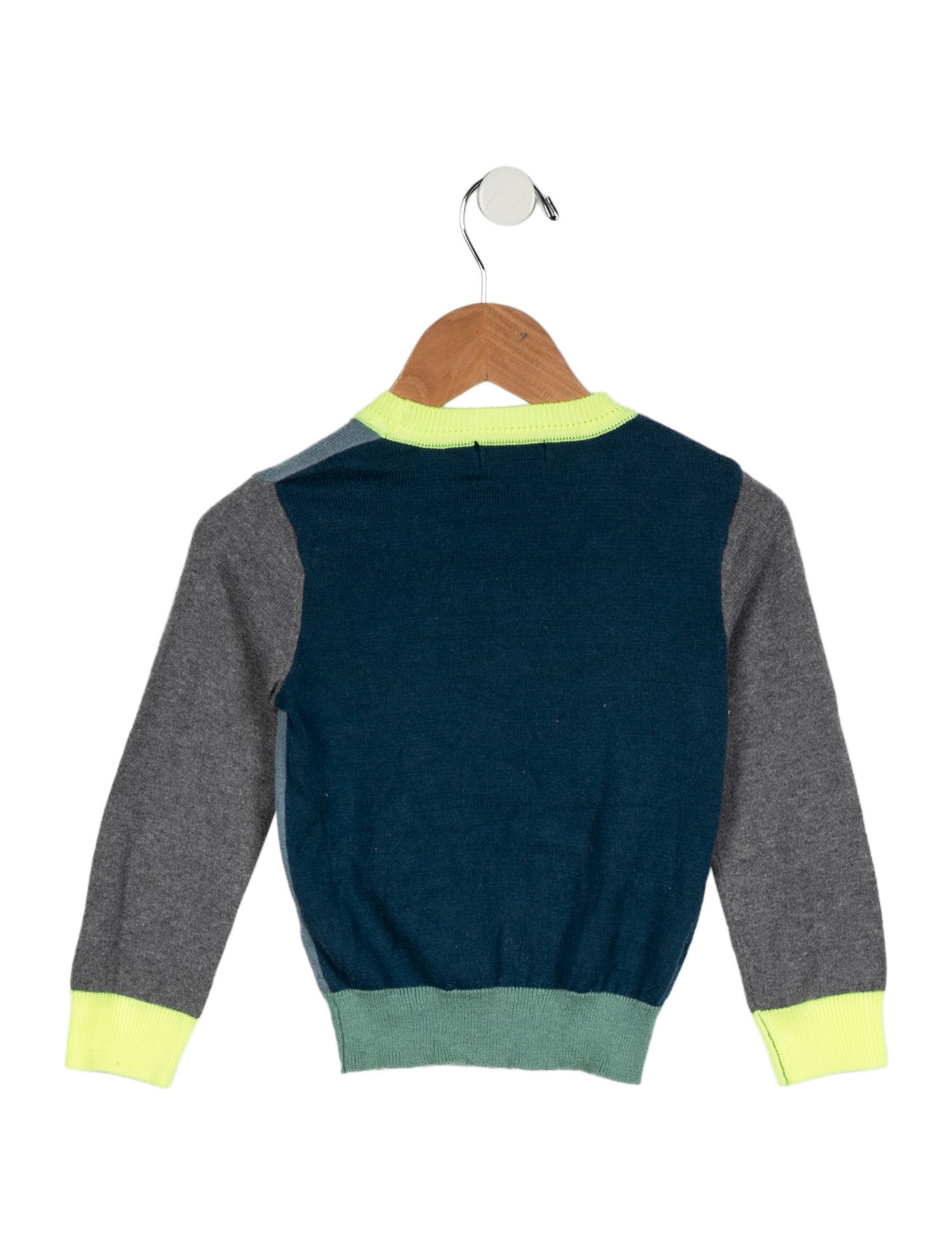 Stella McCartney Toddler Boys' Colorblock Knit Sweater