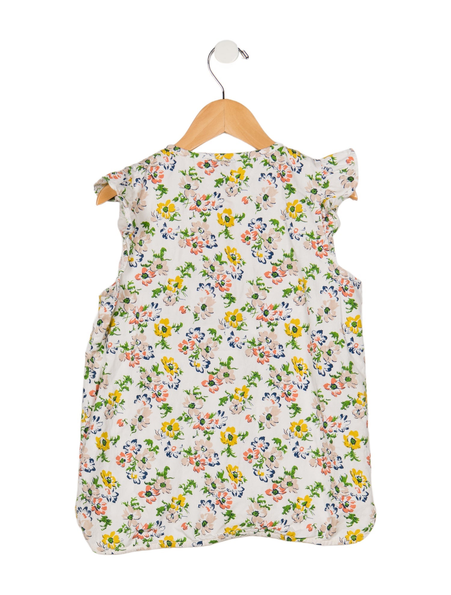 Stella McCartney Girls' Flower Print Top