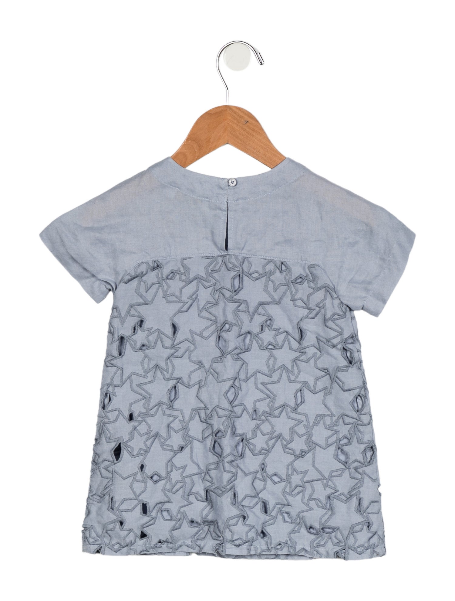 Stella McCartney Toddler Girls' Embroidered Cutout Dress