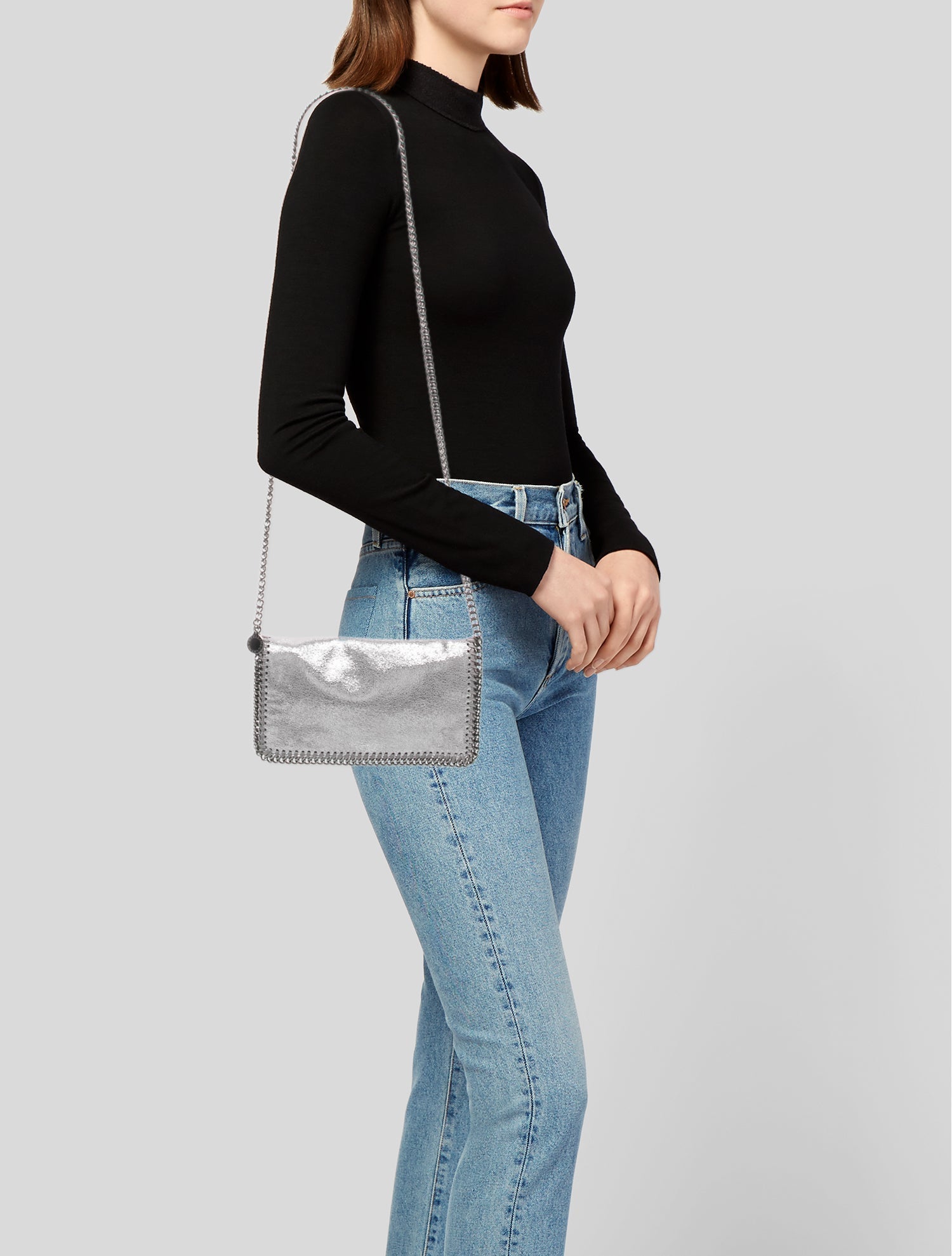 Gucci GG Signature Padlock Small - Neutrals Crossbody Bags