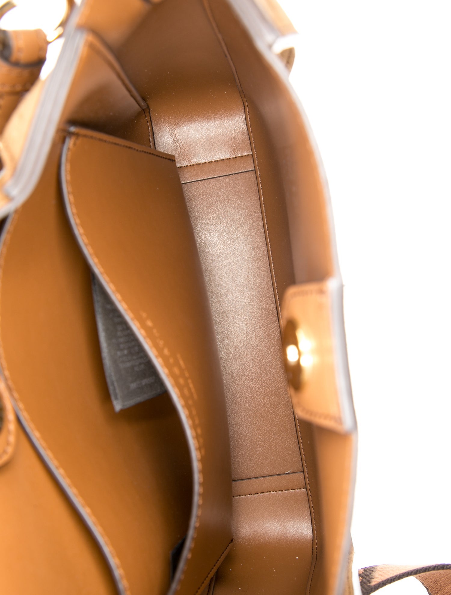 Stella McCartney Leather Crossbody Bag - Brown Crossbody Bags