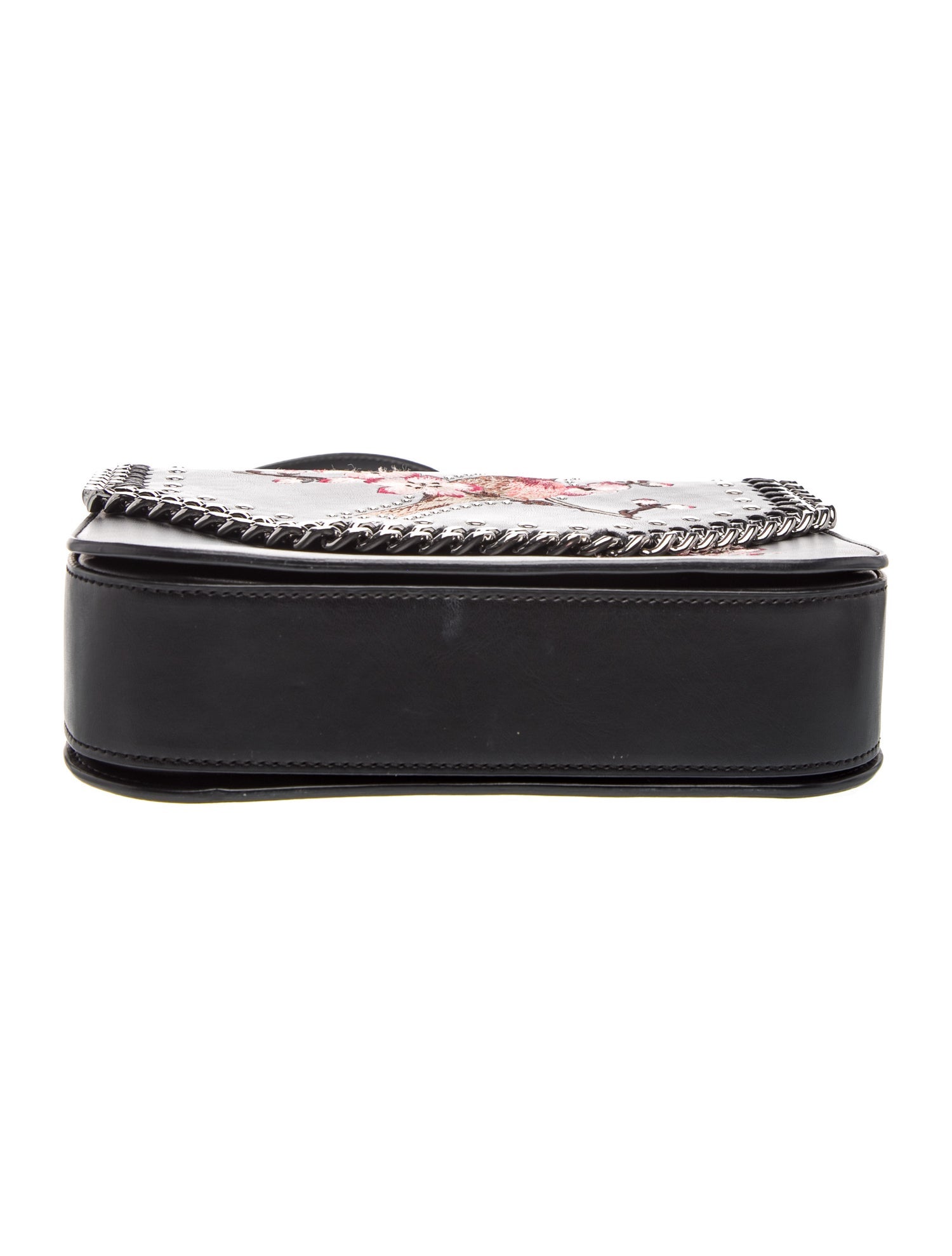 Stella McCartney Leather Shoulder Bag - Black Shoulder Bags