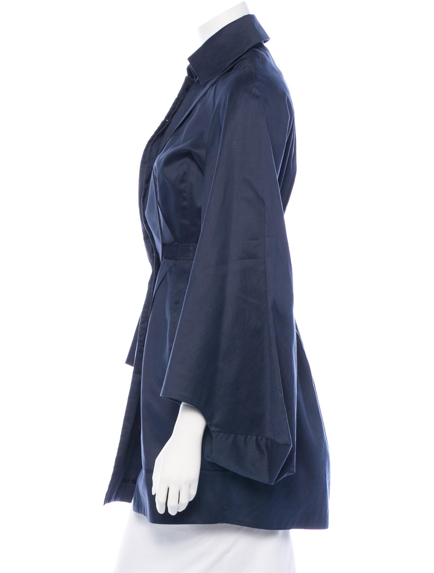 stella mccartney pointed collar trench coat clothing stl33534 the realreal stella mccartney pointed collar trench coat clothing stl33534 the realreal
