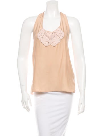 Stella McCartney Silk Sleeveless Top