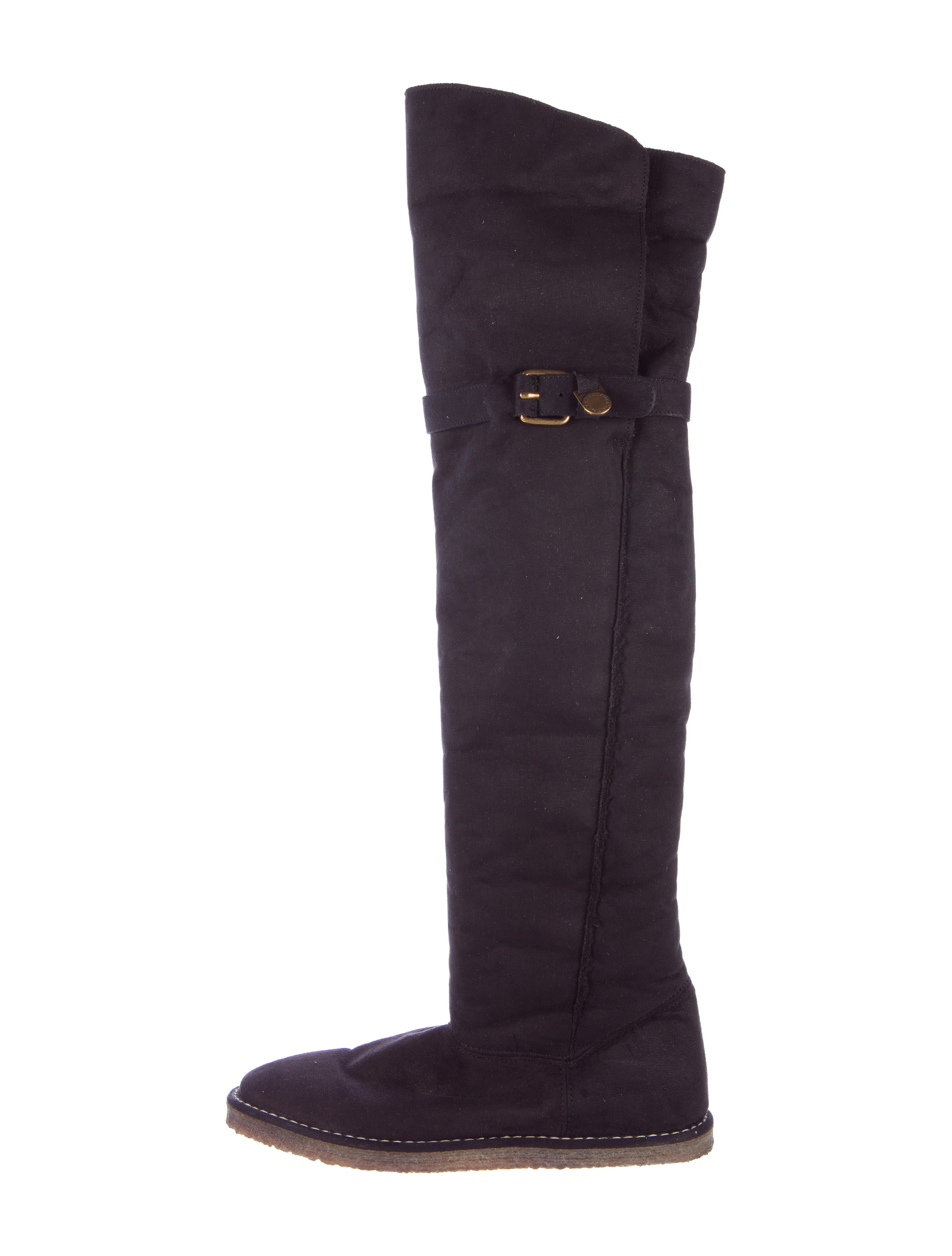 stella mccartney over knee boots