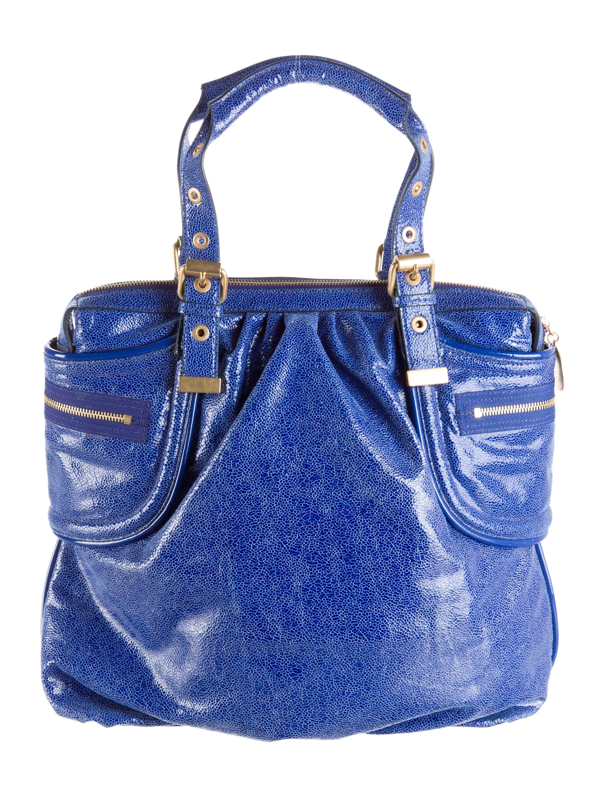 Stella McCartney Appaloosa Tote - Blue Totes, Handbags - STL38017