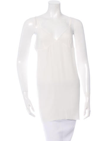 Stella McCartney Silk Blend V-Neck Top w/ Tags