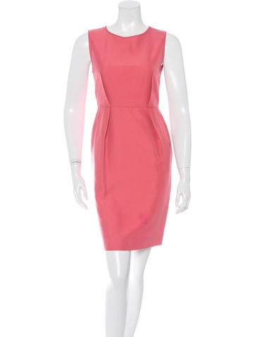 Stella McCartney Silk Sheath Dress