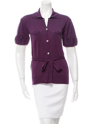 Stella McCartney Fleece Wool Knit Top