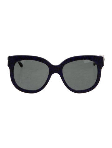 Stella McCartney Marbled Tinted Sunglasses