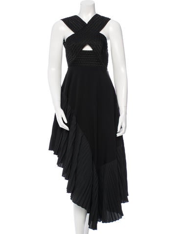 Stella McCartney Embroidered Asymmetrical Dress w/ Tags