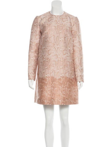 Stella McCartney Metallic Shift Dress